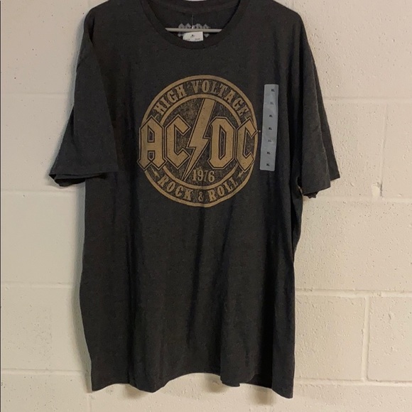 Periscope Productions Other - AC/DC shirt NWT. High Voltage Tour 1976 grey XL